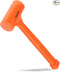 NEIKO 02848A 3 LB Dead Blow Hammer, Neon Orange | Unibody Molded | Checkered Grip | Spark and Rebound Resistant (Pack of 12)