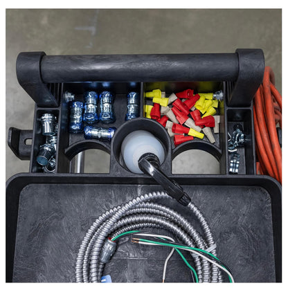 2-Tier Heavy-Duty Utility Cart – 500 lb Capacity, Non-Marking Wheels