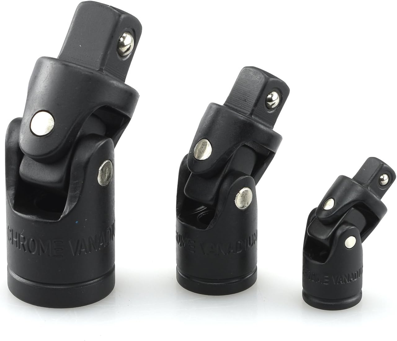 Impact Universal Joint Set – 1/4”, 3/8” & 1/2” Drive (3-Piece)