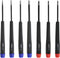 Neiko 01333A Jeweler's Precision Screwdriver Set (7 Piece), Clear