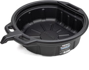Large Oil Drain Pan – 4 Gallon (16L) Capacity, Anti-Splash Pour Spout