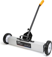 24" Rolling Magnetic Sweeper — 50-Lb Capacity, Quick Release