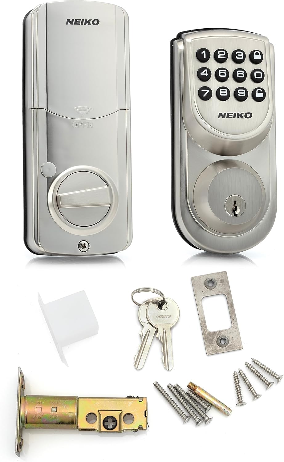 Keyless Entry Deadbolt Lock – Electronic Keypad, Auto-Locking