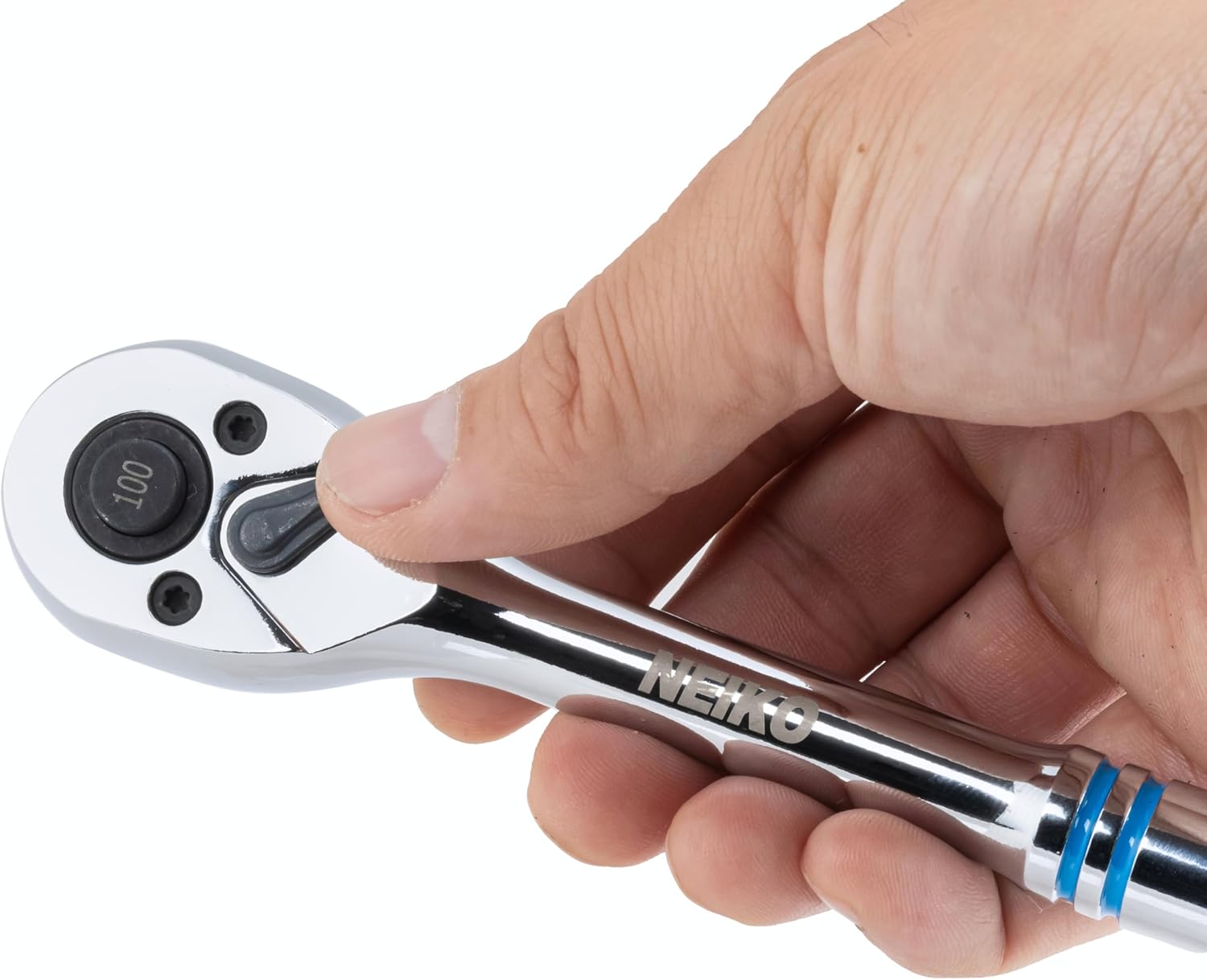 3/8” Drive Ratchet Wrench – 100-Tooth, Quick Release