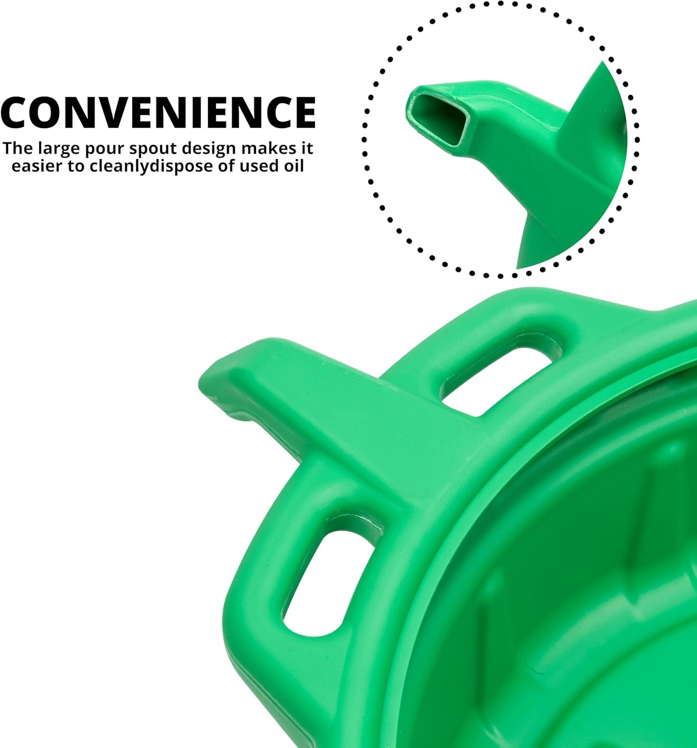 Large Coolant/Oil Drain Pan, 4 Gallon (16L) Capacity