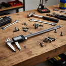 NEIKO 01409A 12” Electronic Digital Caliper | Extra Large Display | 0-12 Inches | Inch/Fractions/Millimeter Conversion | Polished Stainless Steel