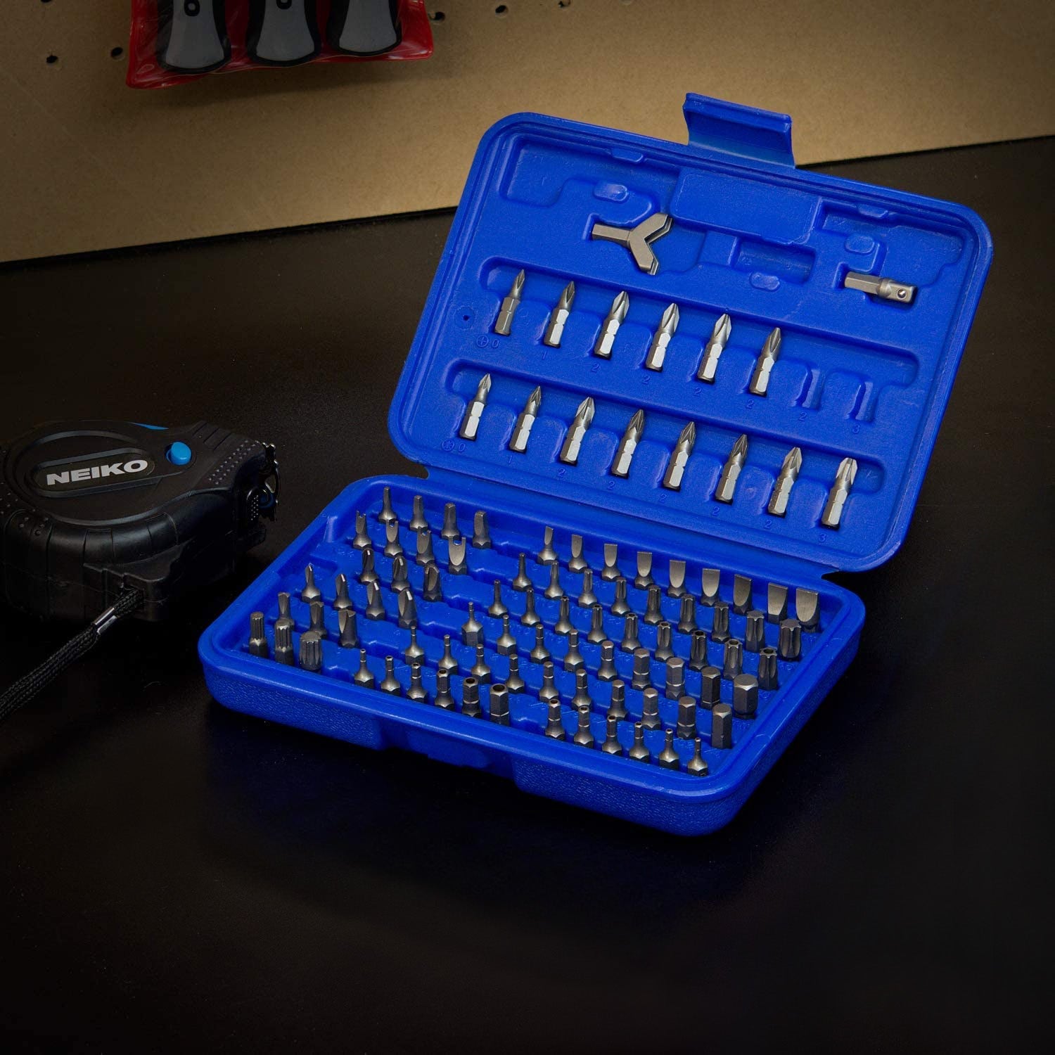 NEIKO Security Bit Set Cr-V Steel 1/4-inch Adapters Phill – NEIKO®