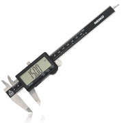 NEIKO 01401A 6-Inch Electronic Digital Caliper, Stainless Steel, Extra Large LCD Screen, Measurement Conversions for Inches, Millimeters, and Fractions