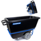 MAGNUM Tilt Truck, 1/2 Cu. Yd. Capacity Dump Cart with Non-Marking 12” Wheels & 5” Casters & Forklift-able Frame for Jobsites, 850 lbs, Trash Cart with Wheels DUC12T-F-NM-02PK (2-Pack)