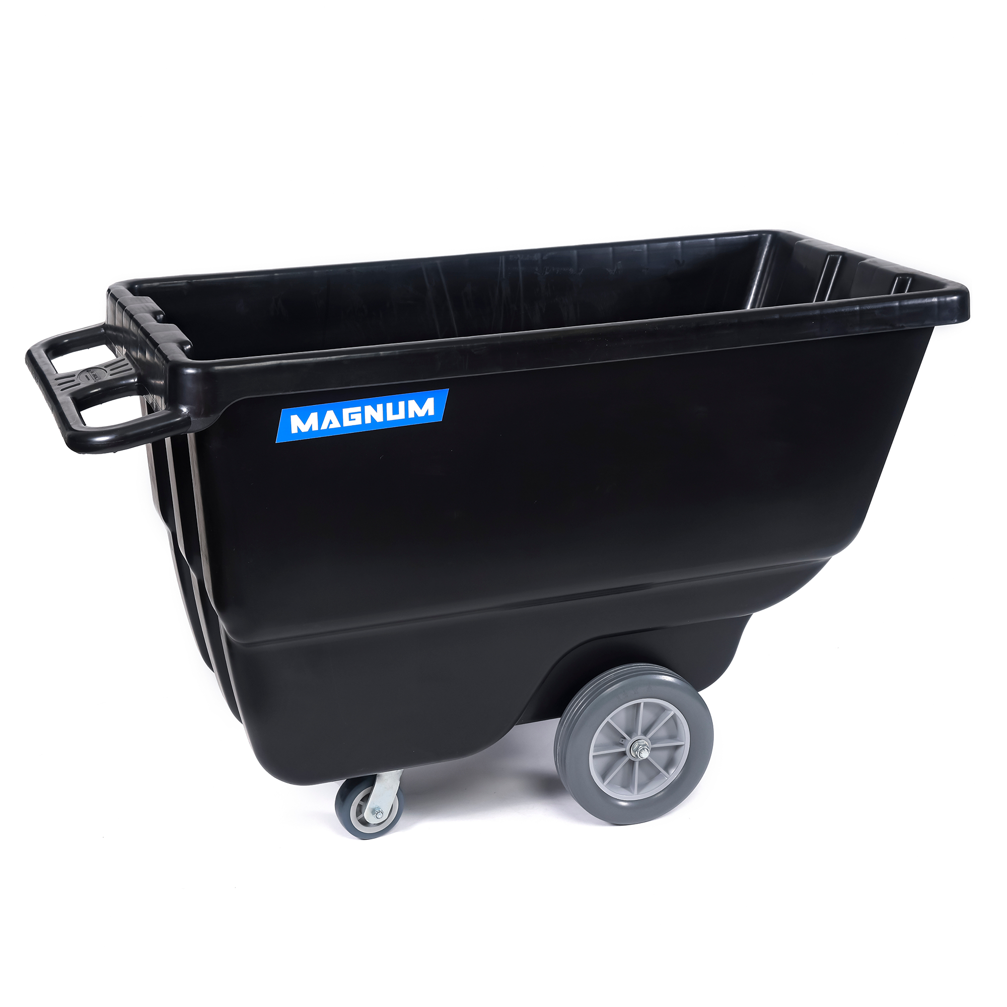 1/2 Cu. Yd. Tilt Truck Dump Cart – Non-Marking Wheels, 750 lb Capacity