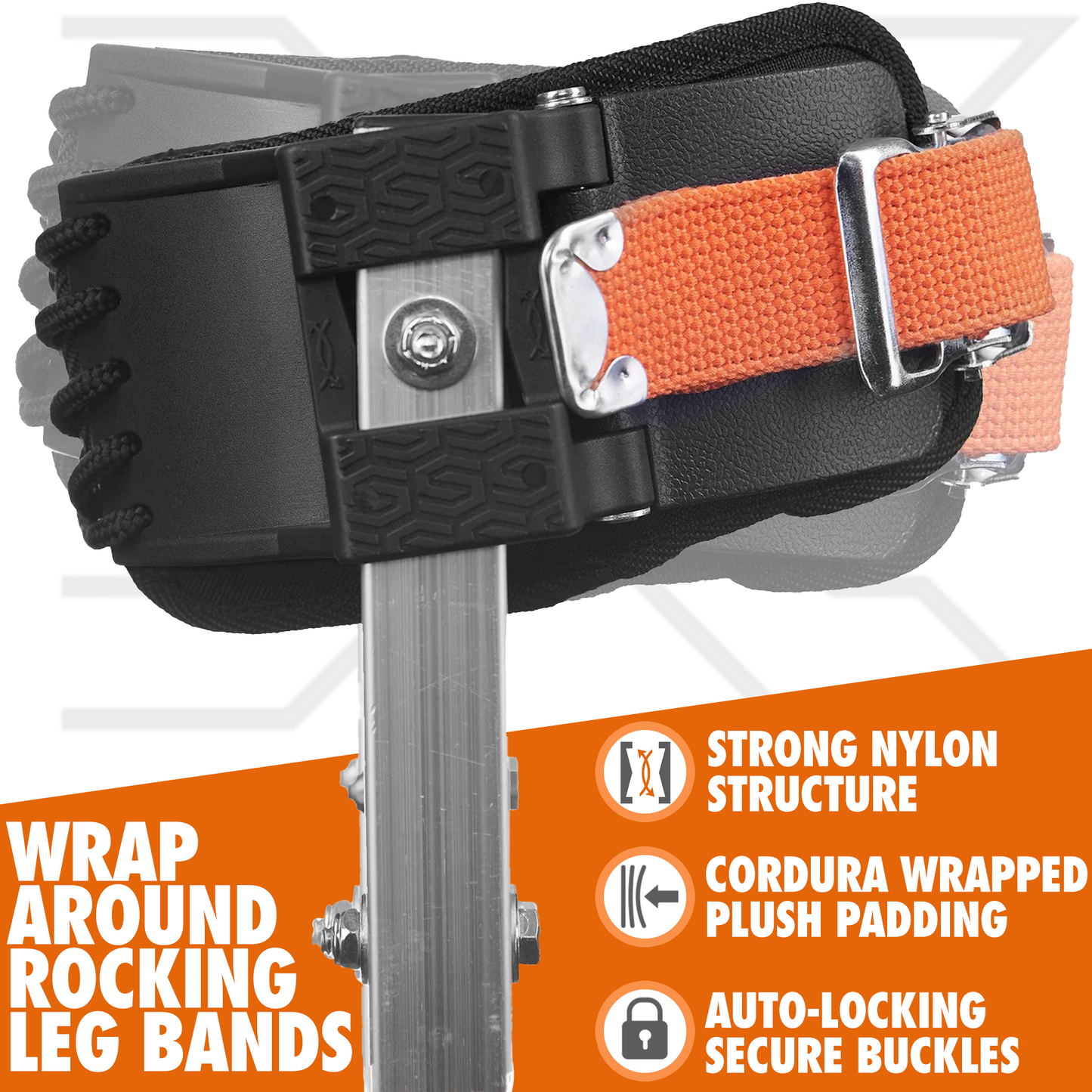 SurPro Double-Sided Drywall Stilts, Aluminum Base, 21” - 31” Height, QuadLock Contractor-Grade Stilts with Patented FLEXION Foot System (S2X-A-2131) for Drywallers, Painters, Stilts Drywall