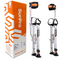 SurPro Single-Sided Drywall Stilts, Aluminum Base, 21” - 31” Height, QuadLock Contractor-Grade Stilts with Patented FLEXION Foot System (S1X-A-2131) for Drywallers, Painters, Stilts Drywall