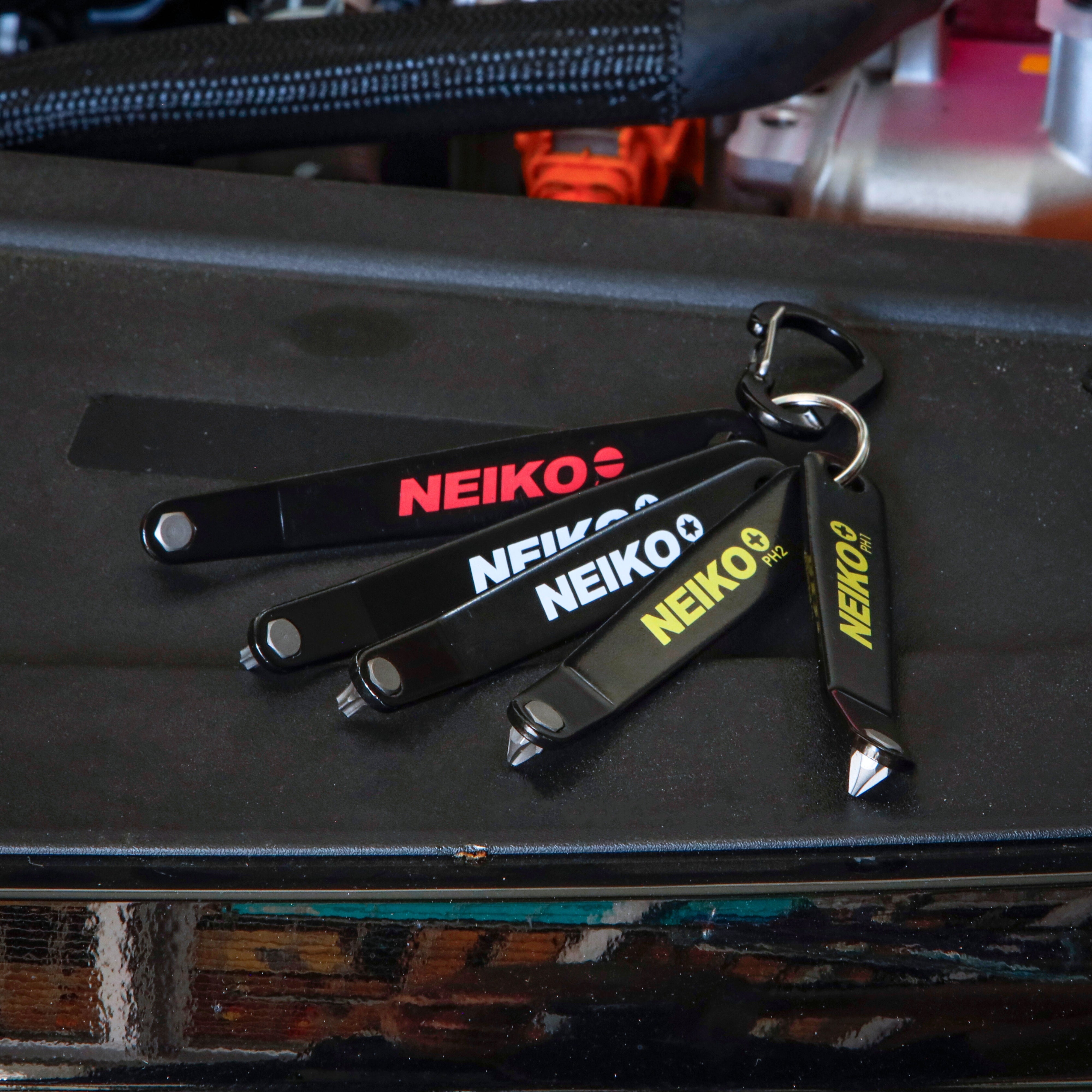 Ultra Low-Profile Offset Hex Screwdriver Set – SAE, S2 Steel (5-Piece)