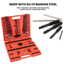 NEIKO Tap and Die Set, 76 Piece, Metric and Standard, Rethreading, Cutting, Repairing Threading Tool for External & Internal Thread Tap Set, SAE & MM, Hex Die, UNC, UNF, AND NPT Threads, Complete Kit