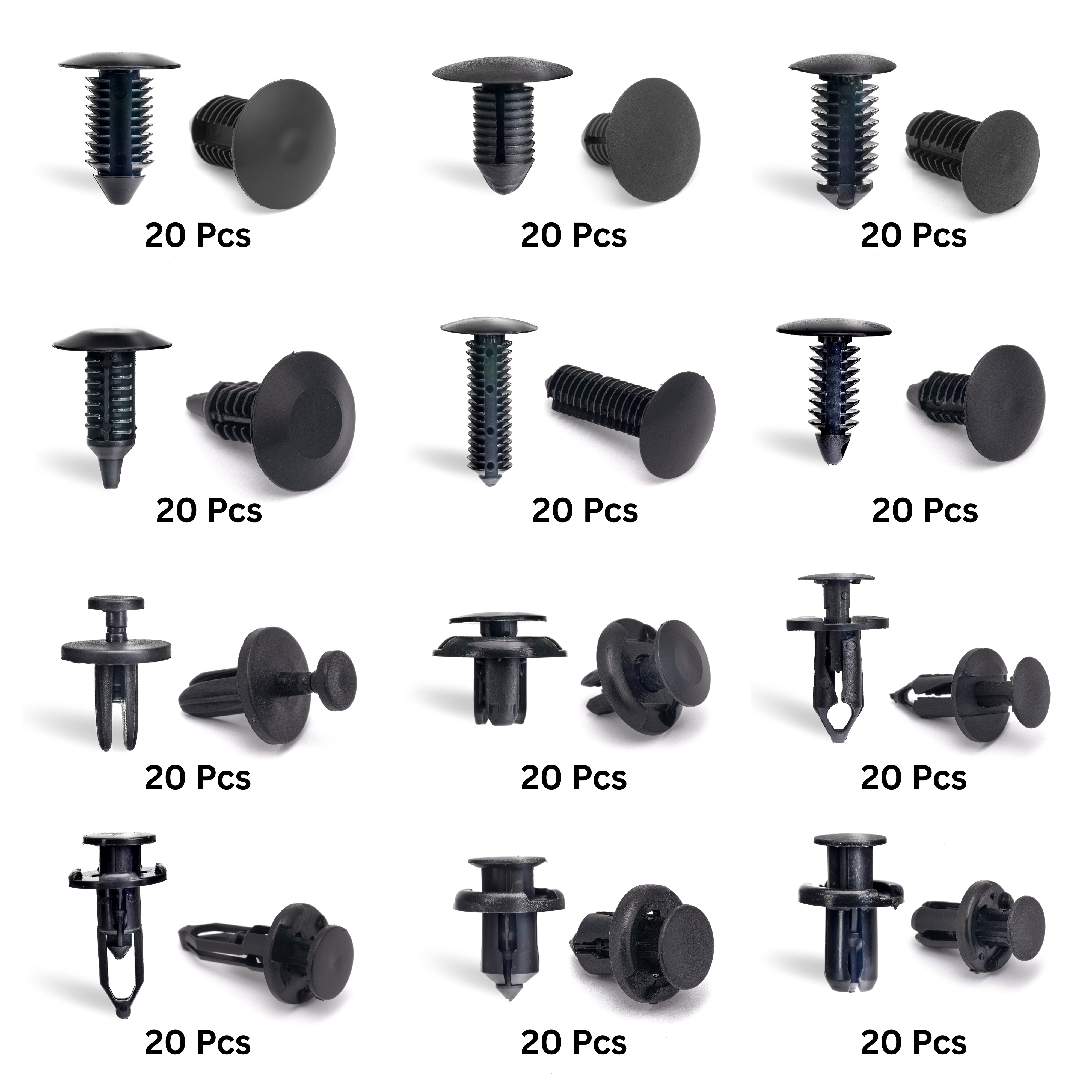 NEIKO Automotive Retainer Clip Assortment – Bumper, Fende – NEIKO®