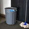 MAGNUM 32 Gallon Trash Can, Construction Grade, Heavy Duty Plastic, Jobsite Ready for Handling and Holding Garbage CMTC-C000-32G03 (3 Pack)