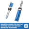 HILTEX 10103H Bottom Bearing Pattern Flush Trim Router Bit Set, 4 Pieces, 1/4 Inch Shank, CNC Woodworking Tool, 1/2" Cutting Diameter, Cutting Length: 1/2", 25/32”, 1”, and 1-1/2”