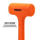 NEIKO 02889A Dead Blow Hammer Set, 3-Piece Variety Pack, 1-1/2 LB Deadblow, 12oz Brass Cap, 16oz Ball-Peen, Brass, Dead Blow Mallet, Soft Blow