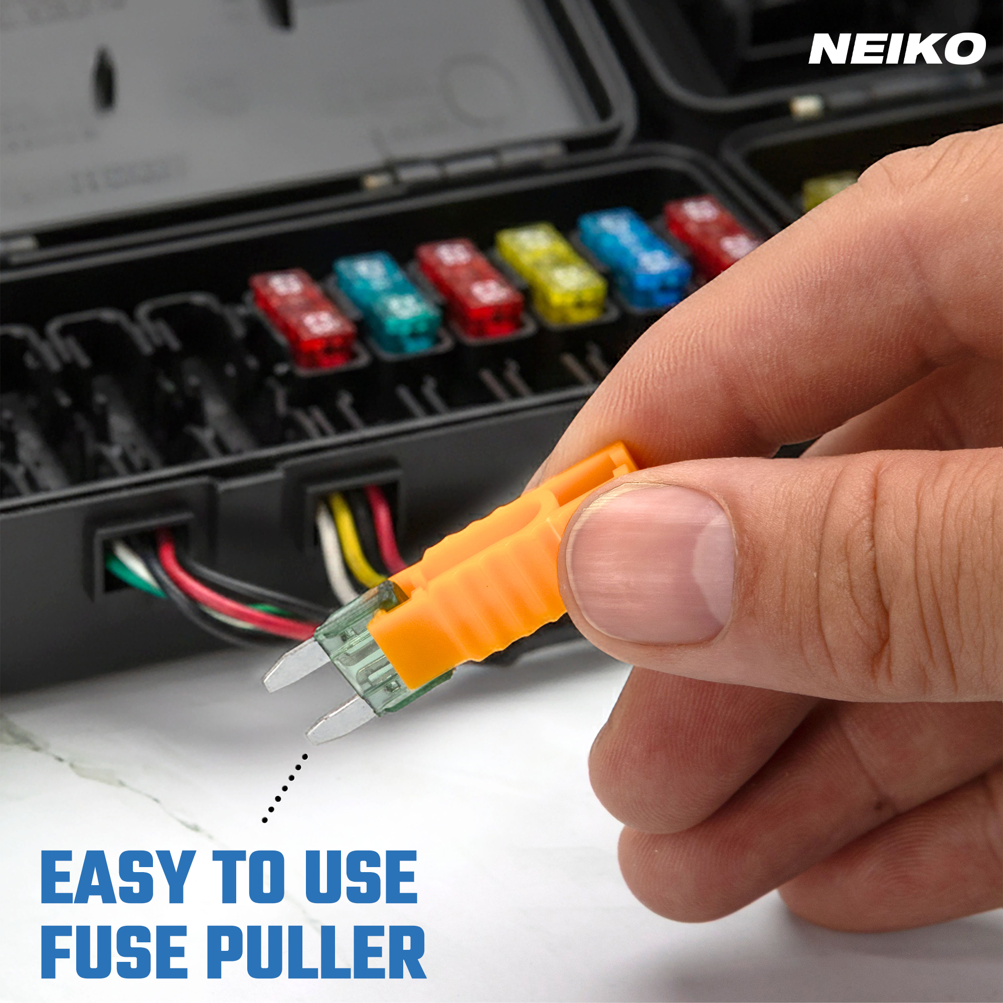 Mini Automotive Fuse Assortment Kit – 2A–35A (120-Piece)