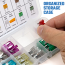 NEIKO 50503A Mini Car Fuses Assortment Set, 120pc, Fast Acting, Auto Fuses Kit, Standard Sizes, 2A, 3A, 5A, 7.5A, 10A, 15A, 20A, 25A, 30A, and 35 Amp, Marine Boat, RV, Car Fuse Kit, Fuse Puller