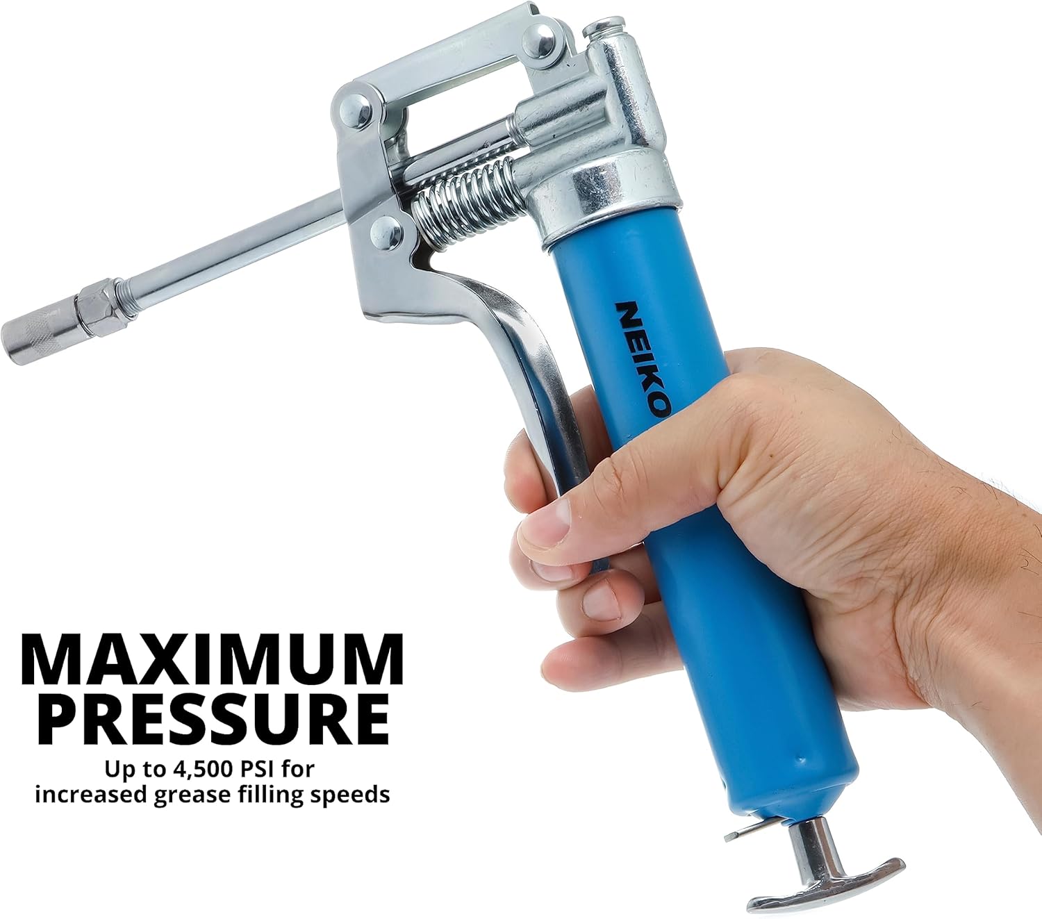 Mini Grease Gun – 4,500 PSI, Pistol Grip (3 oz Cartridge)