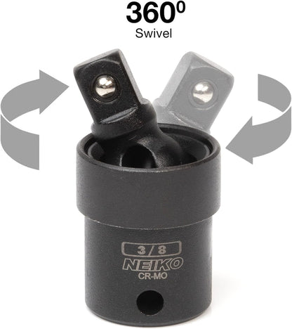 3/8” Drive Impact Extension & Adapter Set – 5”, 10” & 15” (6-Piece)