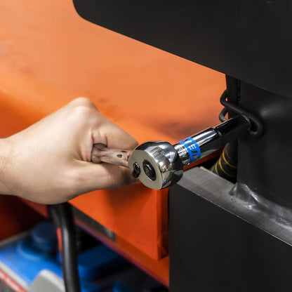 1/4” Drive Ratchet & Socket Set – SAE & Metric, Cr-V Steel (58-Piece)