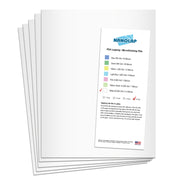 NANOLAP PSA Lapping Film 0.3 Micron (60,000 Grit) Adhesive Polishing Paper (5-Piece)