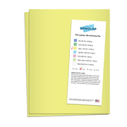 NANOLAP PSA Lapping Film 12 Micron (1,200 Grit) Adhesive Polishing Paper (2-Piece)