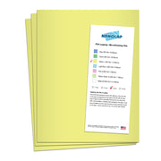 NANOLAP PSA Lapping Film 12 Micron (1,200 Grit) Adhesive Polishing Paper (3-Piece)