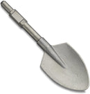 NEIKO 2627 Jack Hammer Bits, 1-1/8" Hex Shank Shovel Spade Chisel Bits for Demolition Hammers, 17.5" Long, Clay Spade Bit for Electric Jackhammer, Alloy Steel, Construction, Trenching, Landscaping