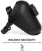 NEIKO 53847A Industrial Grade Welding Helmet with Flip Lens, Shade 11 | Meets ANSI Z87.1