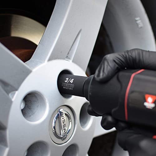 1/2" Impact Socket Set 6 Point Impact Set, Standard Impact Socket Set, SAE Sizes (14-Piece)