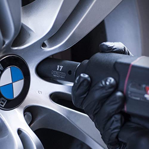 1/2" Drive Deep Impact Socket Set — Metric 11–32 mm, 6-Point, Cr-V Steel (14-Piece)