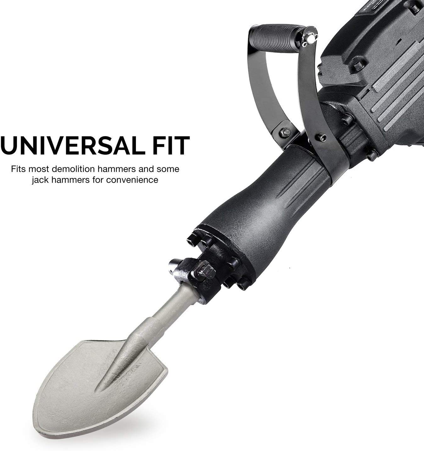 Michigan Brand Jackhammer Bits Long Clay Spade Chisel For Jackhammer - Hex Shank Trenching Tool Fits Hitachi AMES Trenching Shovel Garden Shovels - Foto 2