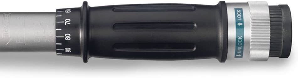 NEIKO PRO 03710B 3/4-Inch-Drive Adjustable SAE Torque Wrench with Torque Click Settings of 100–700 Foot-Pound, Made with CrV Steel, 48-Inch Length