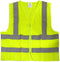 NEIKO 53960A Mesh High Visibility Safety Vest | XXX-Large | 2" Reflective Strips and Zipper | Neon Yellow Color