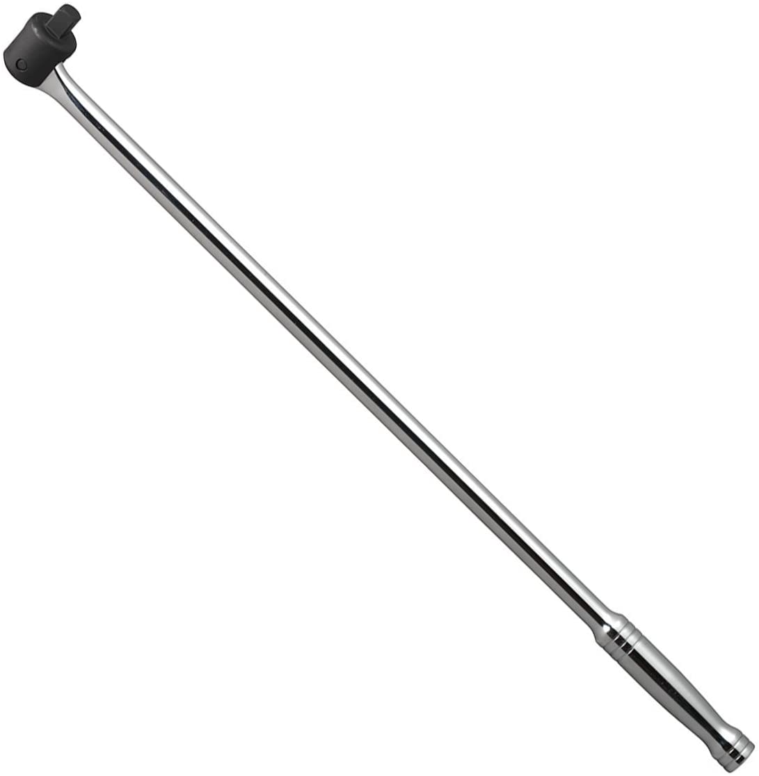 NEIKO 00206A 1/2" Breaker Bar, 1/2-Inch Drive 24-Inch Breaker Bar, Flex Head Chrome-Moly Cr-Mo, Lug Nut Wrench, Tire Bar, Cheater Bar