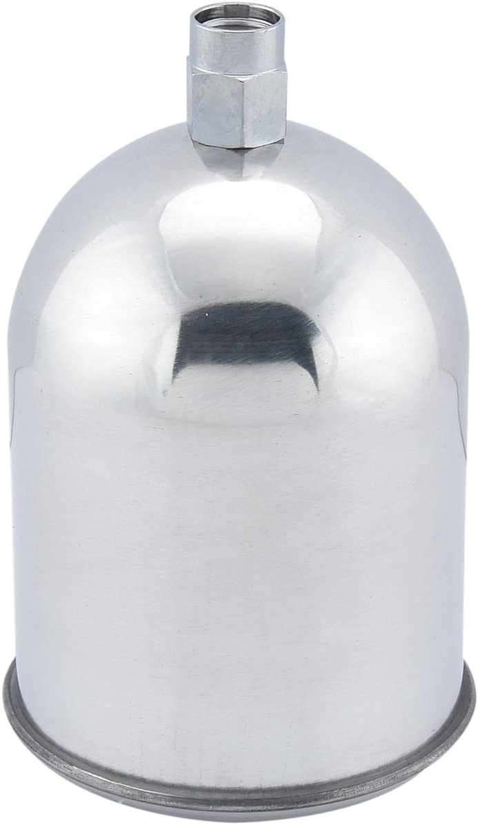HVLP Gravity-Feed Spray Gun — 1.3 mm Nozzle, 600 cc Cup, Air Gauge