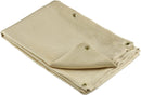 NEIKO 10909A Fiberglass Fire Retardant Welding Blanket | 6' x 8' | Brass Grommets | Thermal Resistant, clear