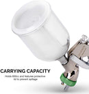 NEIKO 31214A HVLP Gravity Feed Air Spray Paint Gun | 1.5 mm Nozzle Size | 600 cc | Air Gauge Regulator