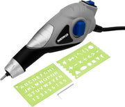 Handheld Electric Engraver — 120V, Tungsten Carbide Tip, 5 Depth Settings