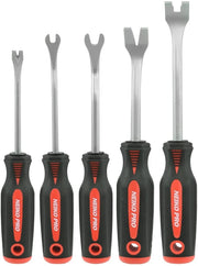 Auto Trim Panel Removal Tool Set — SVCM Steel, Soft Grip (5-Piece
