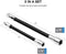 NEIKO 00239A Flexible Extension-Bar Set, 1/4-Inch and 3/8-Inch Drives, Flexible Socket Extension Bars, 2-Piece Set