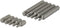 NEIKO 10078A XZN Triple Square Spline Bit Socket Set | 11 Piece Long and Short | 12 Point | CrV Steel