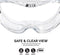 NEIKO 53875B Clear Protective Lab Safety Goggles Chemistry, Scientific, Construction Goggles, Contractor Work, Woodworking, Anti-Fog and Splash, Includes Indirect Vent and for Men and Women
