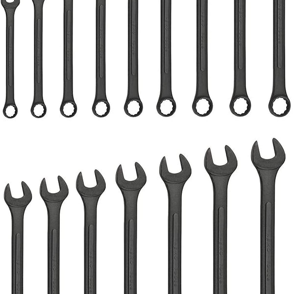 NEIKO 03575A Jumbo Combination Wrench Set | 16 Piece | MM | 6