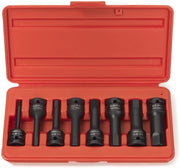 1/2"-Drive Allen Socket Set, 3" Length, 1/2" Impact Hex-Bit Socket Set (8-Piece)