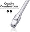 NEIKO 01135A 3/8" Drive T Handle Wrench | 11” Length | Includes 1/4" and 1/2” Adaptors | Cr-V Steel