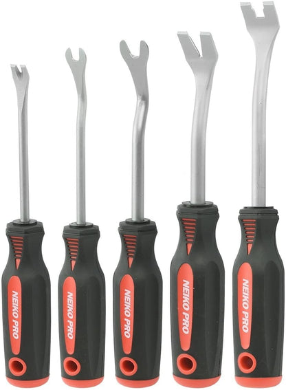 Neiko 20596B Auto Trim Panel Removal Tool Set with Soft Grip (5 Piece)